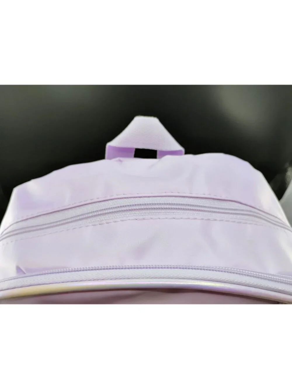 Pastel Lavender Backpack With Headphones Set Youth Adjustable Straps Durable